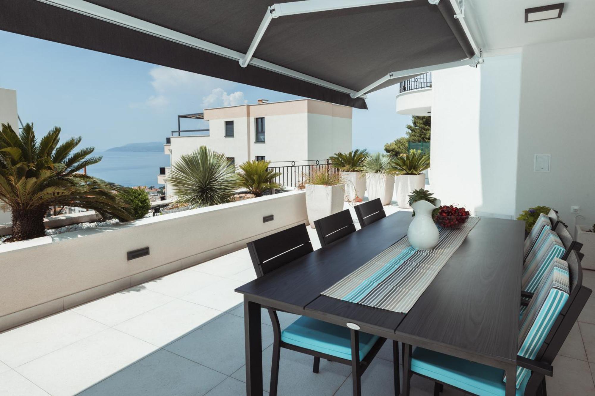 Apartment Citrin - New With Amazing Sea View, Big Terrace And Shared Pool *