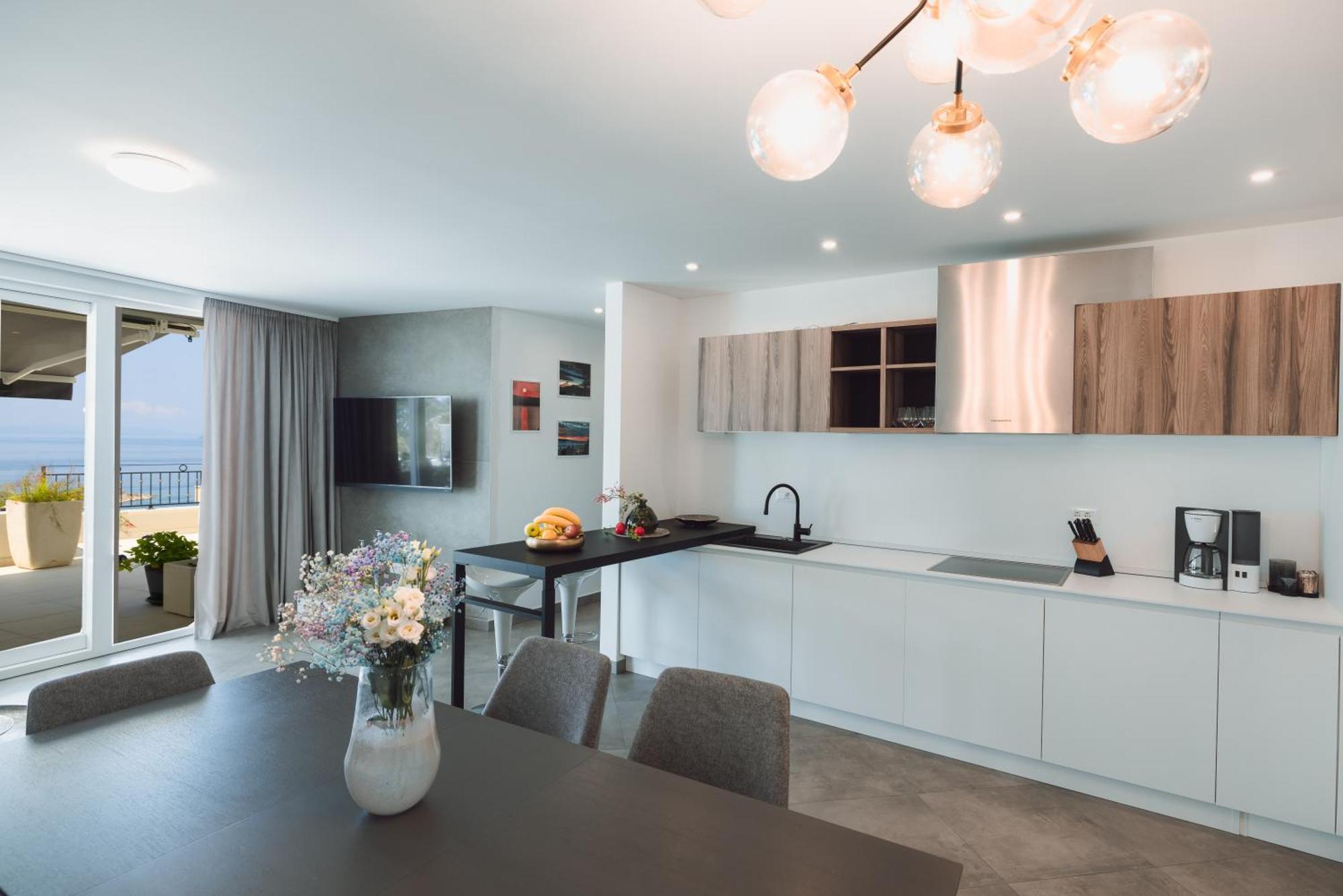 Citrin - New With Amazing Sea View, Big Terrace And Shared Pool Apartment *