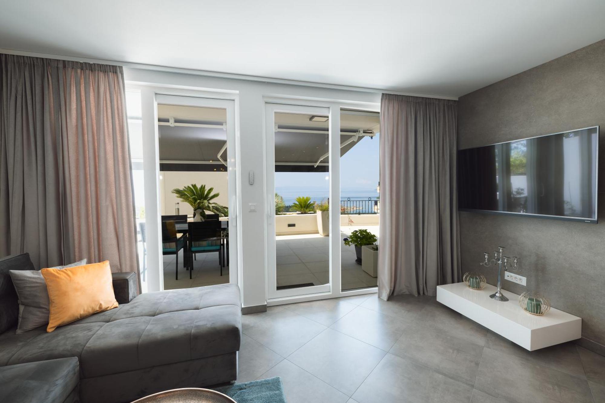 Citrin - New With Amazing Sea View, Big Terrace And Shared Pool